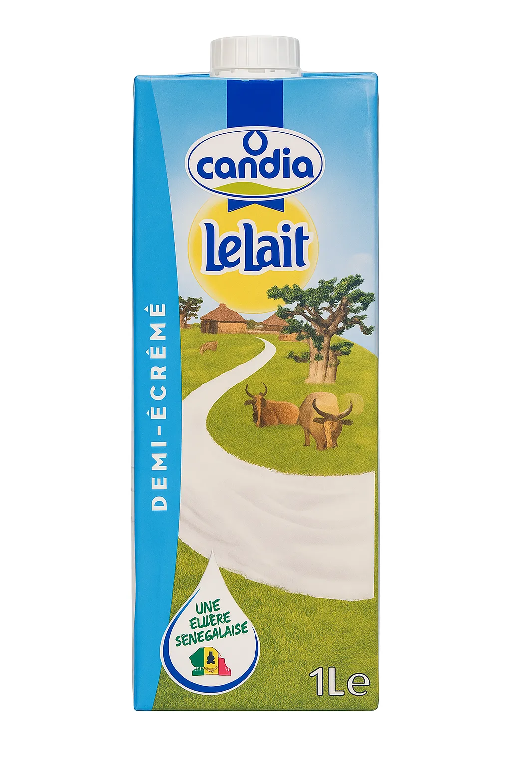 lait candia écrémé 1L - Epicerie Sucrée| Supermarche Dakar-Senegal